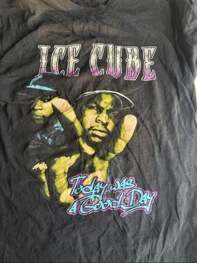Ice Cube 'Today Was a Good Day' Black Short Sleeve Tee